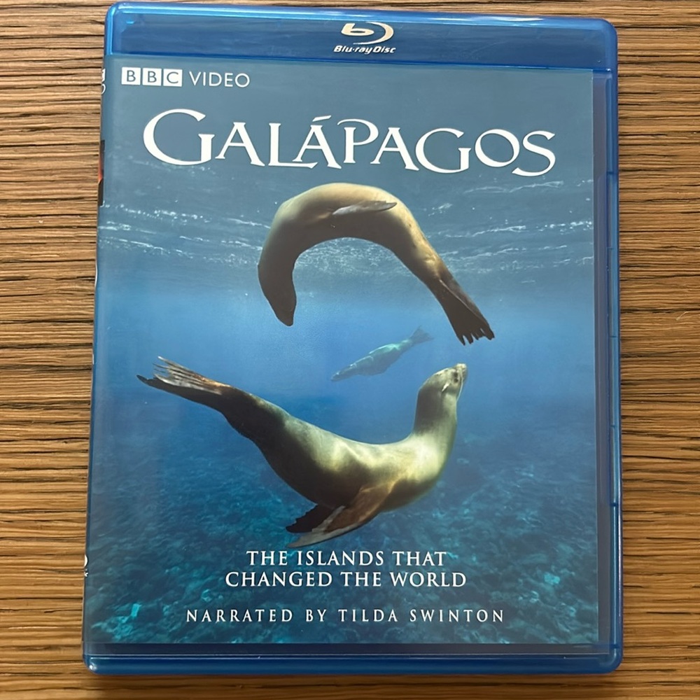Galapagos.  BBC Video. Blu-ray Disc. Excellent Condition.